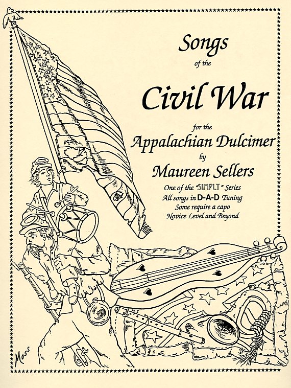 Songs of the Civil War for Appalachian Dulcimer